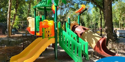 Designing outdoor playground Jurasica Adventure Theme Park, Neptun Designing outdoor playground Jurasica Adventure Theme Park, Neptun