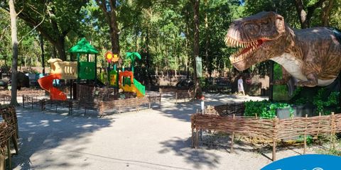 Designing outdoor playground Jurasica Adventure Theme Park, Neptun Designing outdoor playground Jurasica Adventure Theme Park, Neptun
