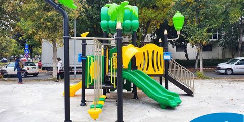 Designing oudoor playground Flower's Park, Calarasi Designing oudoor playground Flower's Park, Calarasi
