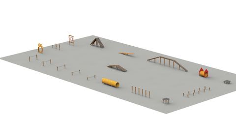 Setting up a dog park
