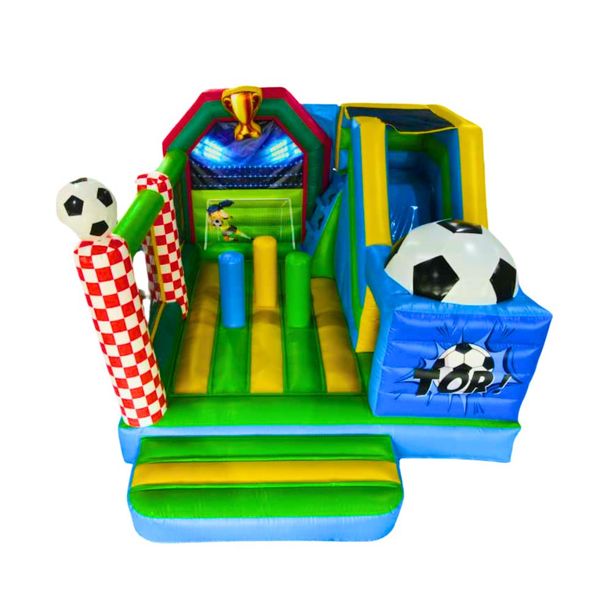 Inflatable slide Football