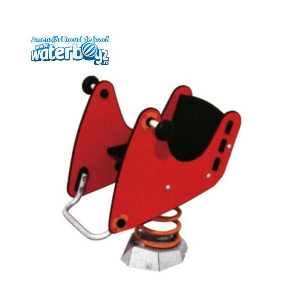 Spring Rider Red Boat