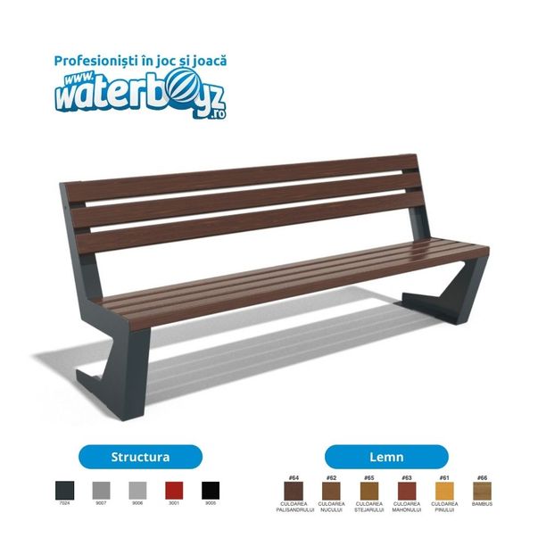 Banca parc Urban Metal model 3