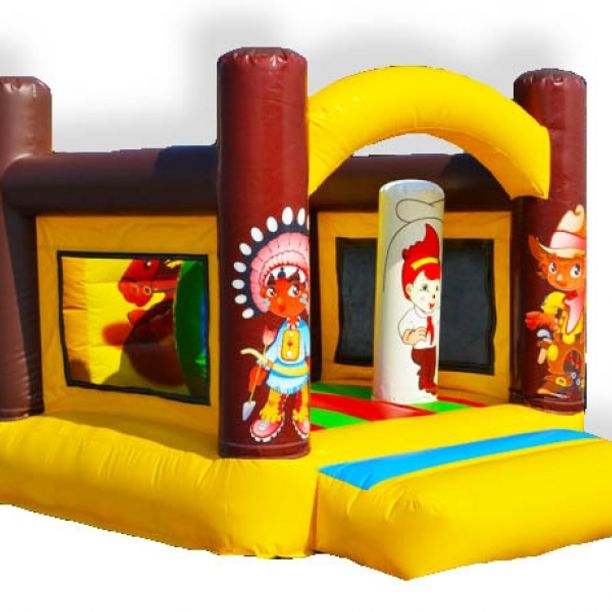 Wild West Inflatable Castle