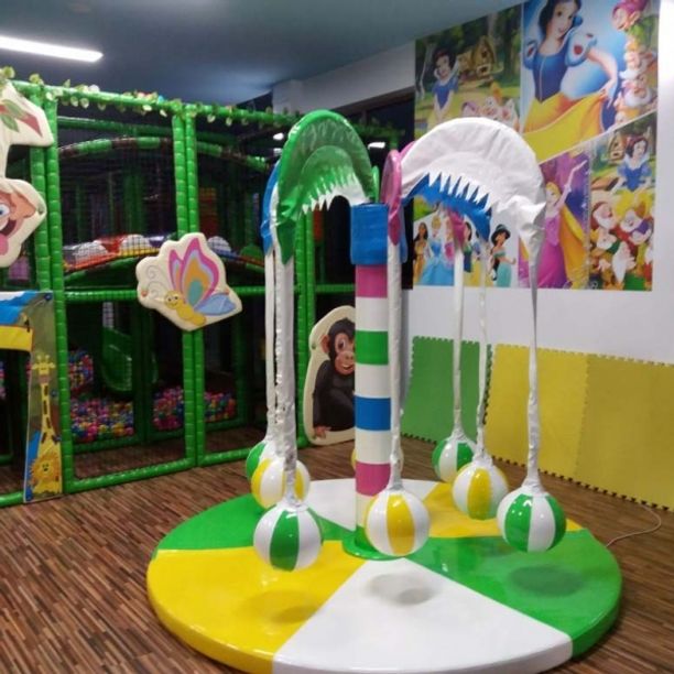 Cocotier electric pentru copii Jungle Colors, maxim 6 ani, 3-12 ani