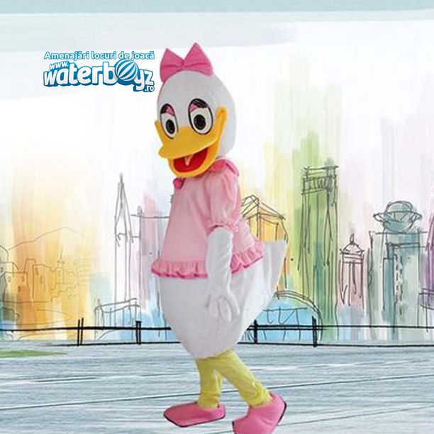 Costum mascota DaisyDuck pentru evenimente si spatii educationale