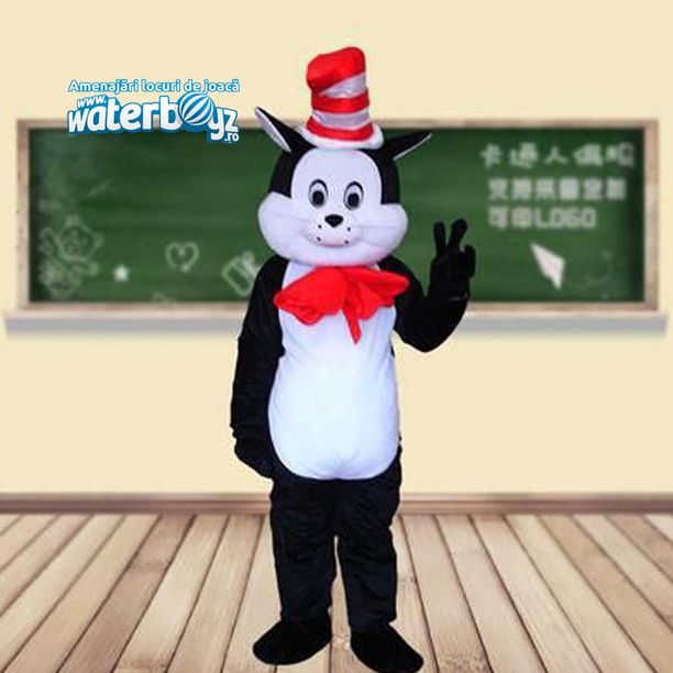 Costum mascota Pisica pentru evenimente si spatii educationale