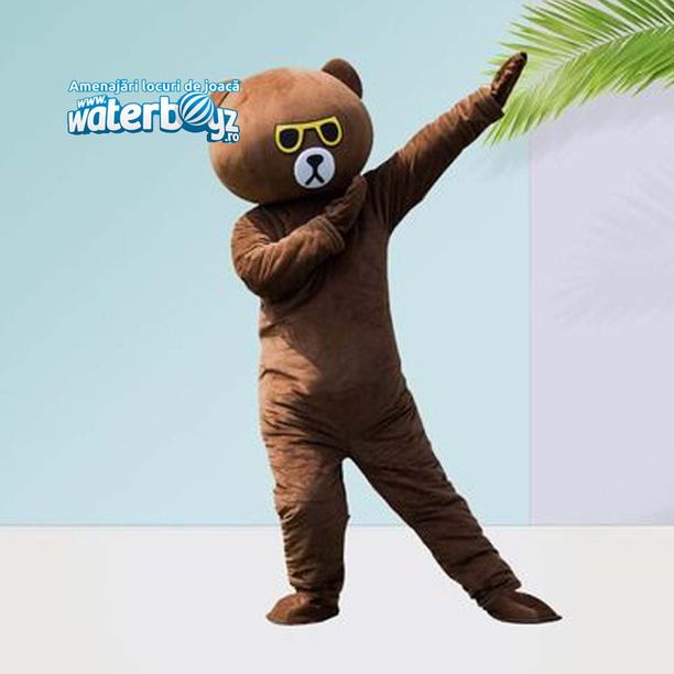 Costum mascota Urs pentru evenimente si spatii educationale