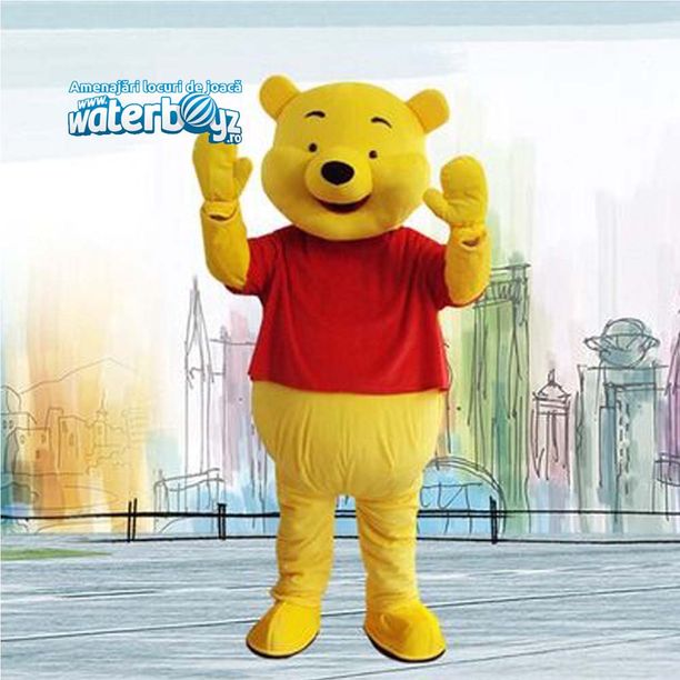 Costum mascota WinniethePooh pentru evenimente si spatii educationale