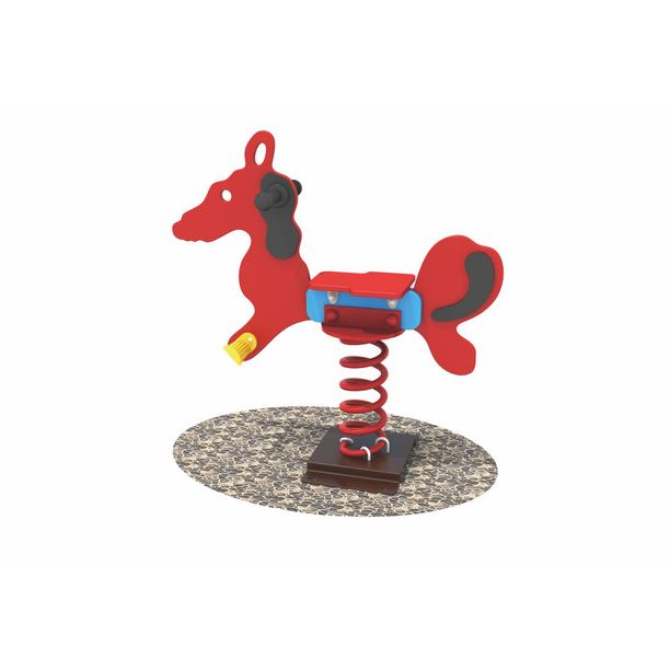 Spring rider horse model 2