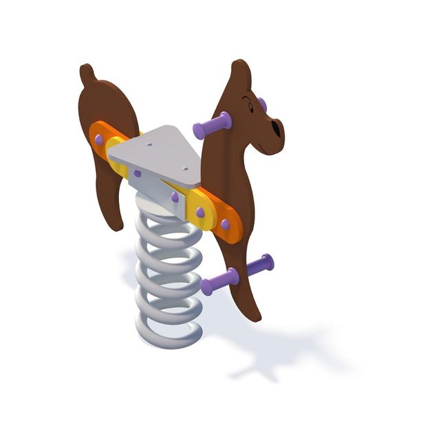 Spring rider Dog