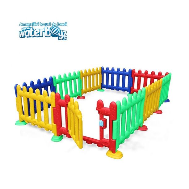 Gardut din plastic pentru copii Large, 648x5.3x77 cm, colorat, 3-12 ani