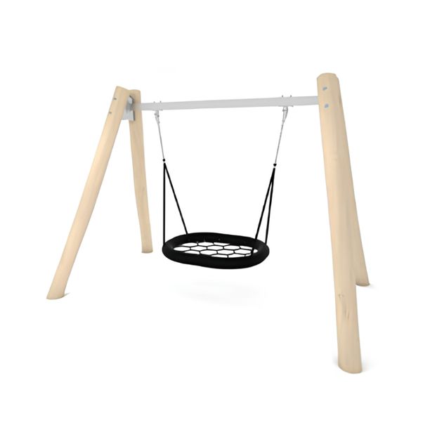 Wooden Nest Swing Robinia Park 8
