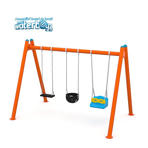 Leagan pentru copii Model 33, 3-12 ani, 470x220x255 cm