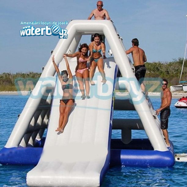 Inflatable Pyramid with Slide