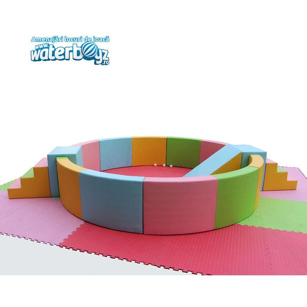 Softplay Piscina cu bile Round Large