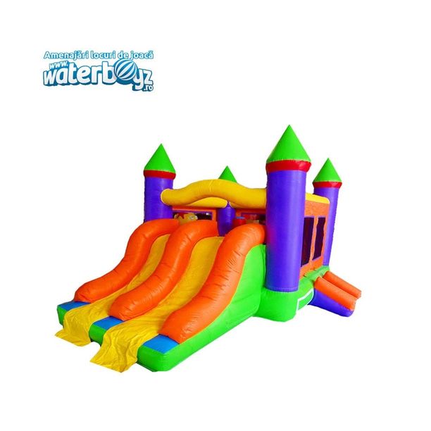 Fairy Tales Castle Inflatable Slide