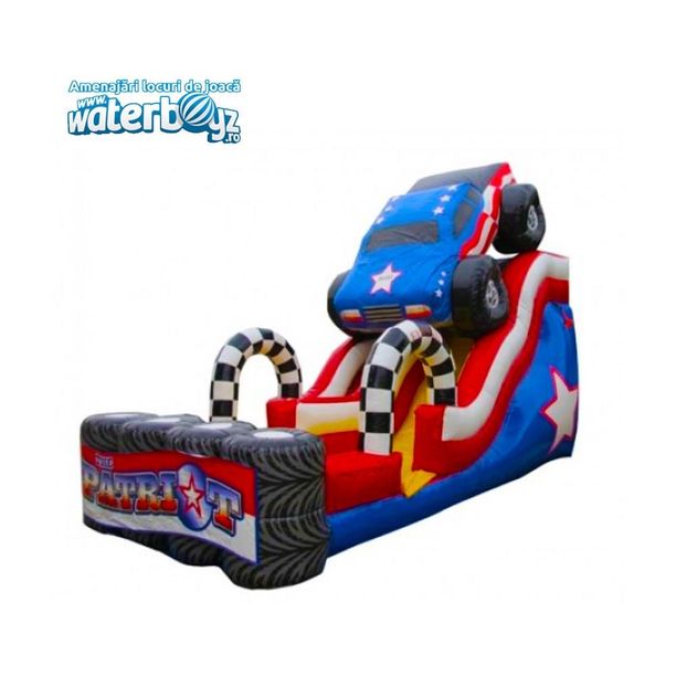 Tobogan gonflabil profesional Monster Truck, +3 ani, 900x700x750 cm