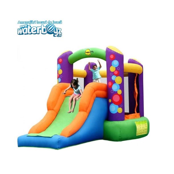 Tobogan gonflabil profesional multifunctional model 2 cu o panta