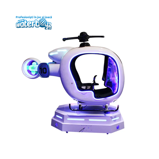 Echipament VR Helicopter, 280x125x220 cm, +8 ani