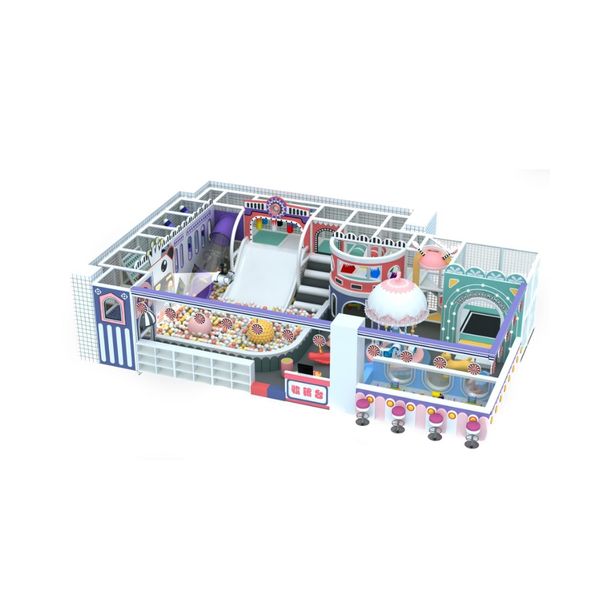 Complete indoor playground designed Adventure Island 100 m2