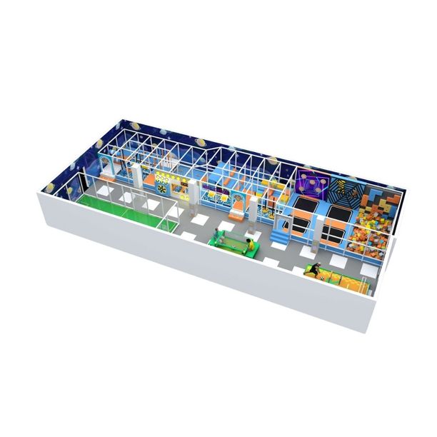 Complete interior playground arrangement Galaxy Arena