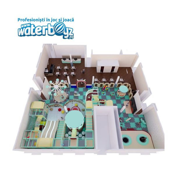 Complete interior playground arrangement Wonder World