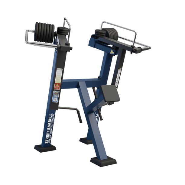 Aparat de fitness divergent pentru spate pentru exterior, 142x208x205 cm, otel inoxidabil