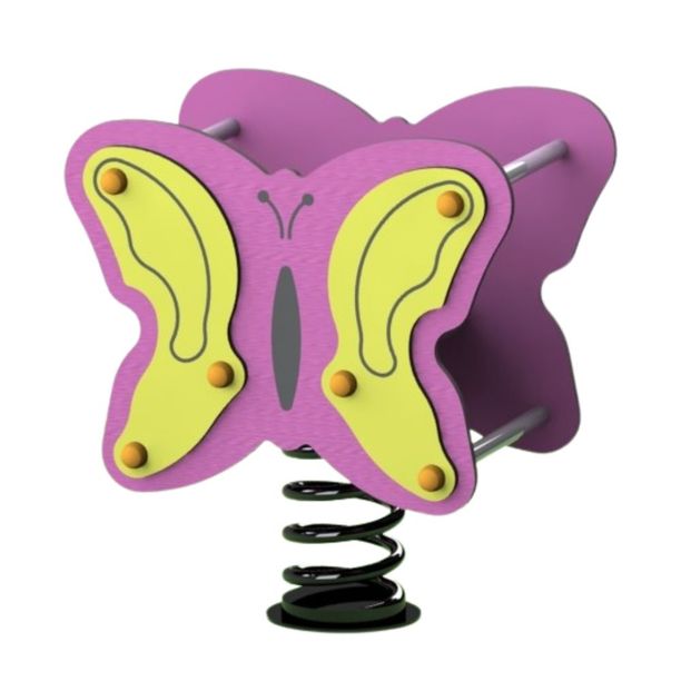 Balansoar pe arc model Fluture, 2-6 ani, 60x43x67 cm