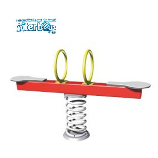 Spring Double Seesaw model 4