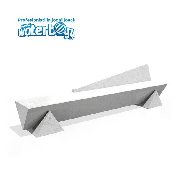Concrete Urban Park Bench  model 22