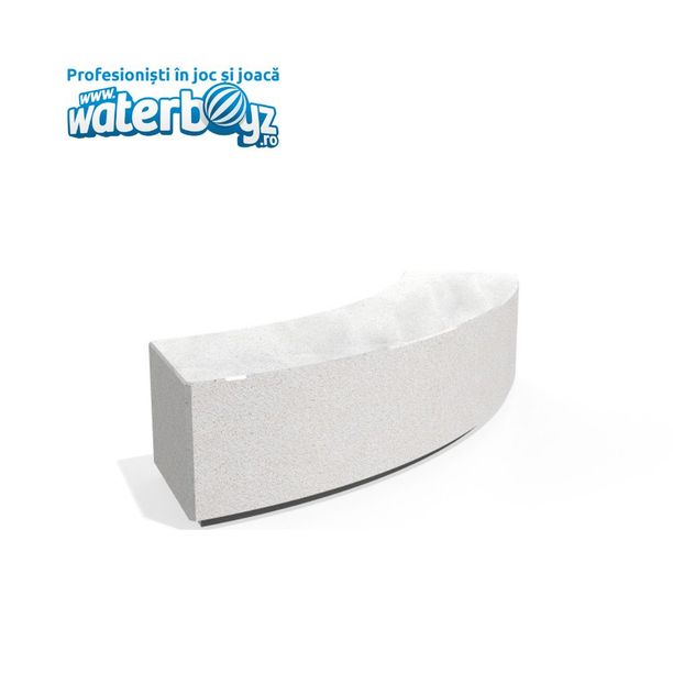 Concrete Urban Park Bench model 24
