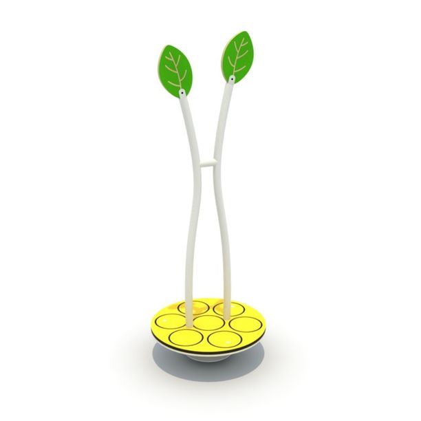 Carusel vertical pentru copii Leafy, 3-6 ani, 160 cm, metal si plastic HDPE