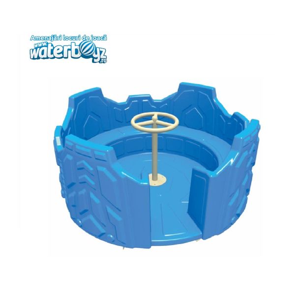 Carusel de exterior pentru copii Clasic, 3-6 ani, metal si plastic LLDPE