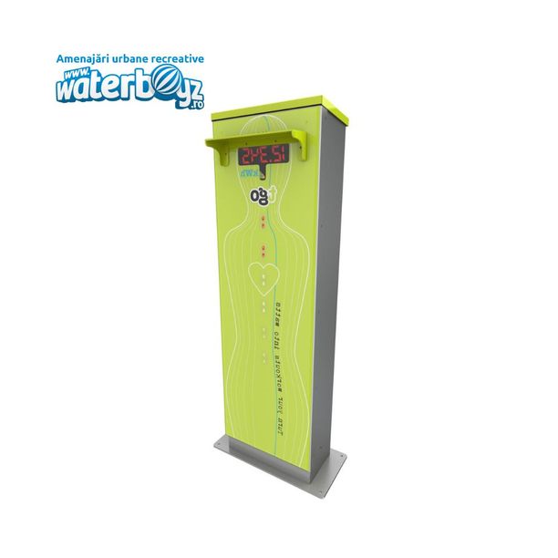 Unitate display Eco-Energy de exterior, 337x372 cm, metal