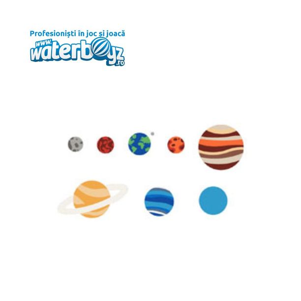 Planets 2D Figurine