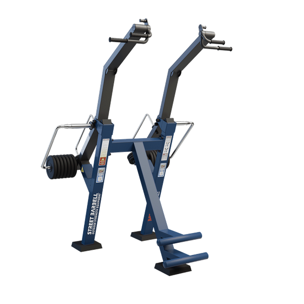 Aparat de fitness pentru tractiuni pentru exterior, 177x181x248 cm, otel inoxidabil