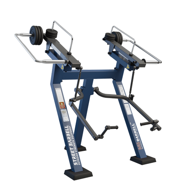 Outdoor fitness equipment for biceps curl