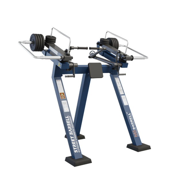 Aparat de fitness pentru triceps pentru exterior, 132x207x185 cm, otel inoxidabil