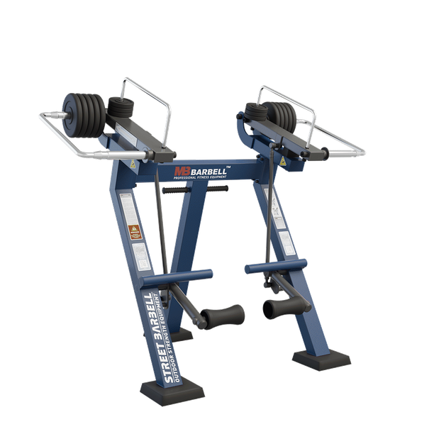 Aparat de fitness pentru extensii picioare pentru exterior, 135x184x211 cm, otel inoxidabil