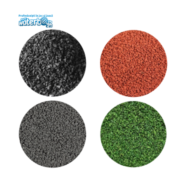 Tartan Turnat din granule cauciuc SBR, grosime 2cm