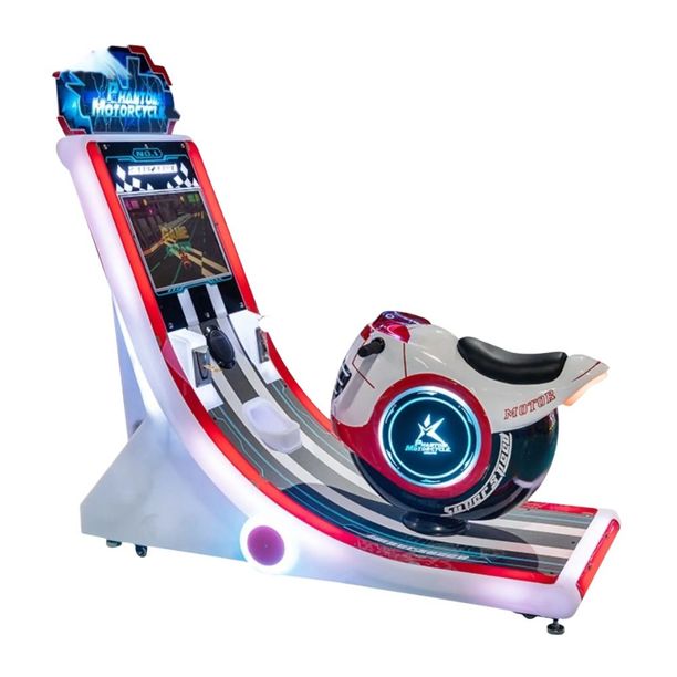 Joc Video Simulator Phantom Motorcycle cu fise, +5 ani, 160x70x160 cm