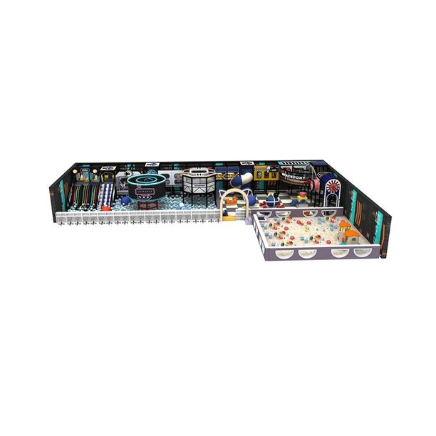 Amenajare completa loc de joaca de interior Space Port, 3-12 ani