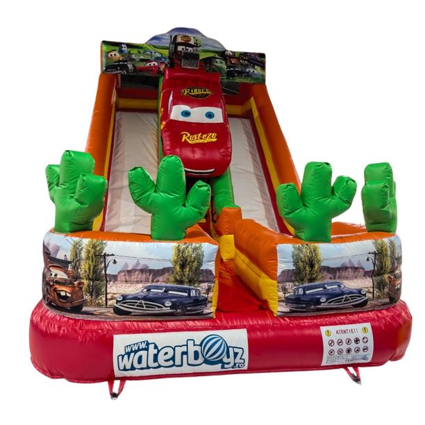 Tobogan gonflabil Cars cu o pantă 7*4*6