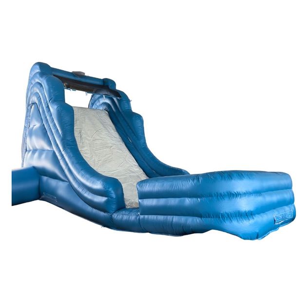 Tobogan gonflabil cu perete catarare Super Wave, +3 ani, 950x300x600 cm