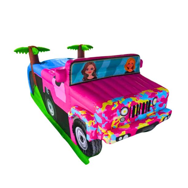 Cursa gonflabila profesionala cu obstacole Monster Truck