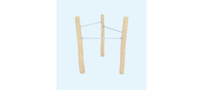 Calisthenics din lemn Robinia Wood