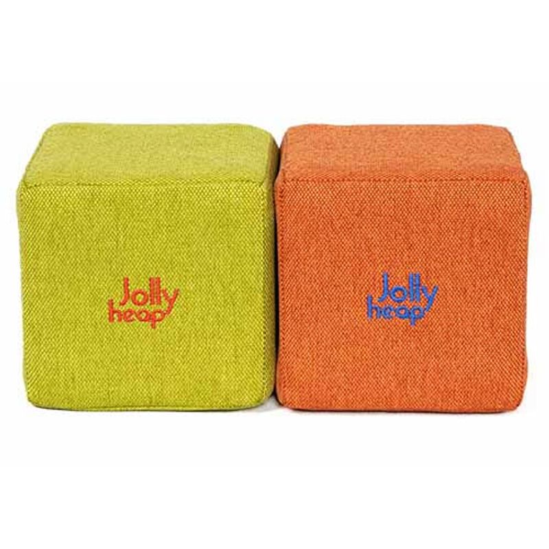 Cuburi Magnetice 3D pentru copii de 1-12 ani, 100 de piese, 12x12x12 cm, galben/portocaliu