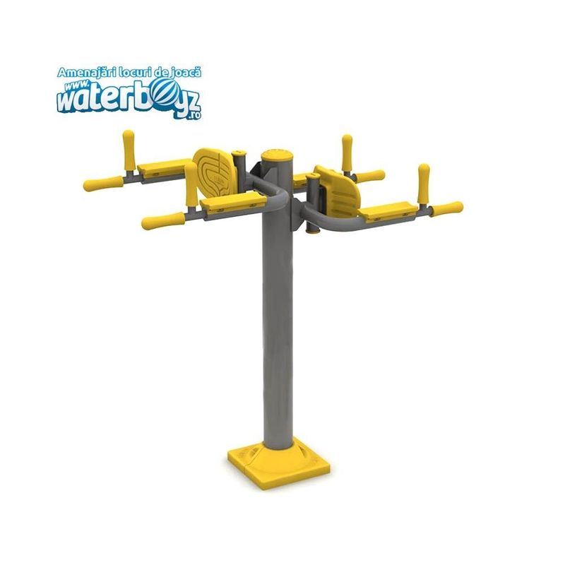 Aparat fitness pentru tractiuni dublu model 2