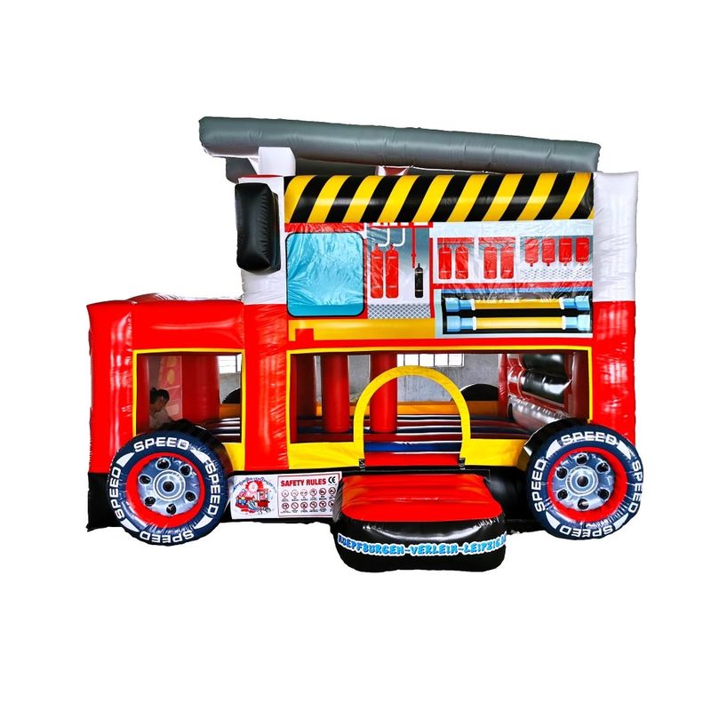 Inflatable Firefighter Castle